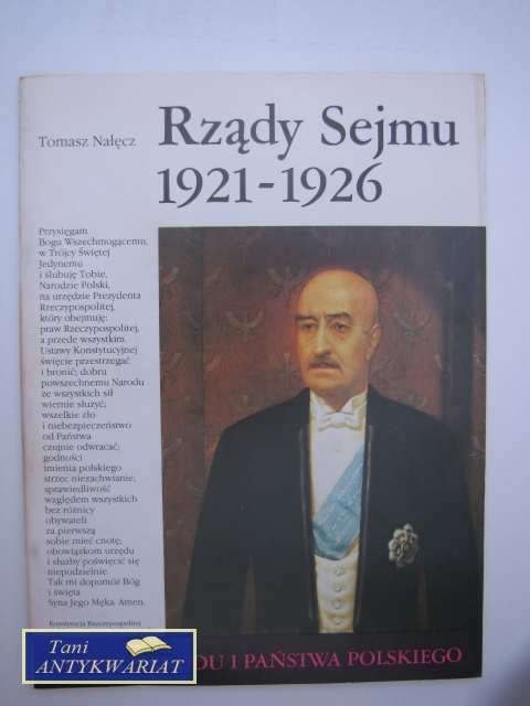 Rządy Sejmu 1921-1926