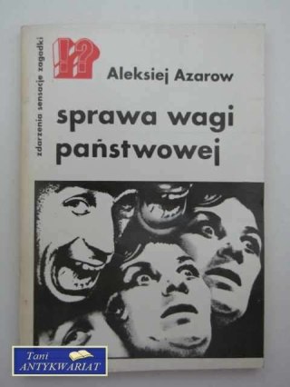 SPRAWA WAGI PAŃSTWOWEJ