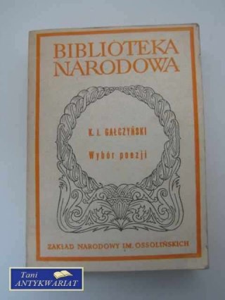 WYBÓR POEZJI