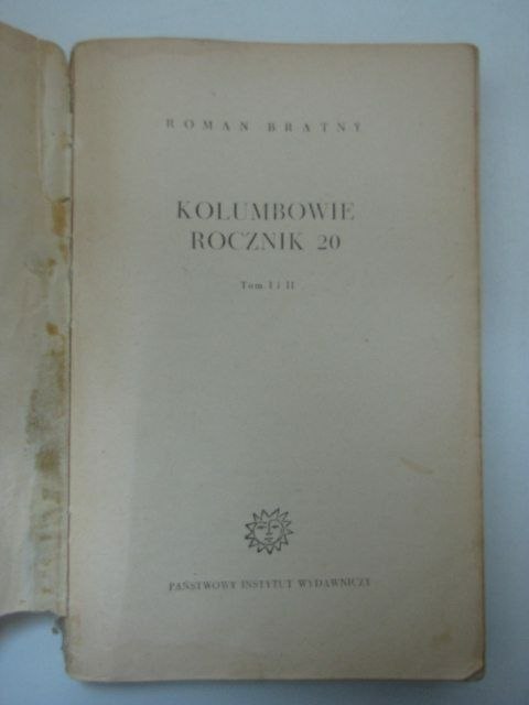 KOLUMBOWIE ROCZNIK 20