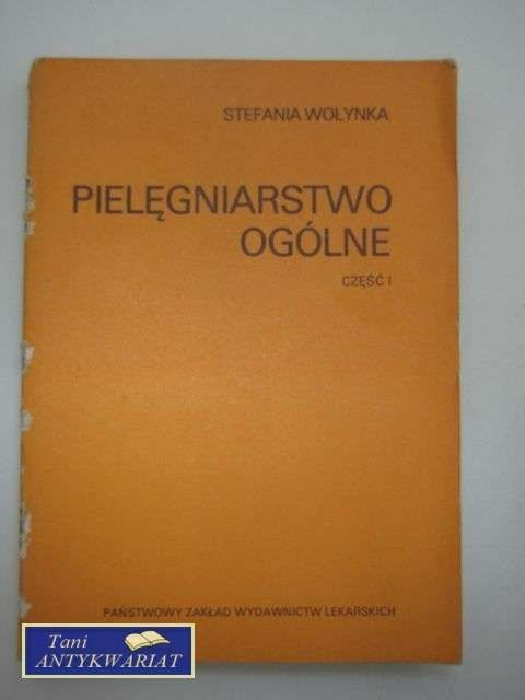 PIELĘGNIARSTWO OGÓLNE CZ.I