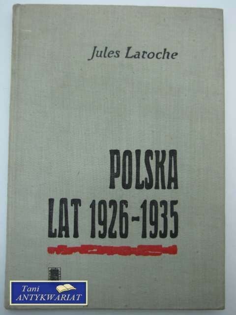 POLSKA LAT 1926-1935