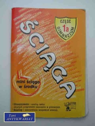 ŚCIĄGA -1a gimnazjum