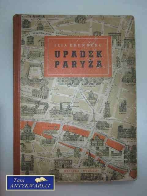 UPADEK PARYŻA wydanie z 1949 roku