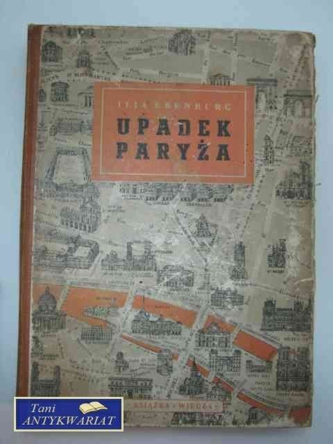 UPADEK PARYŻA wydanie z 1949