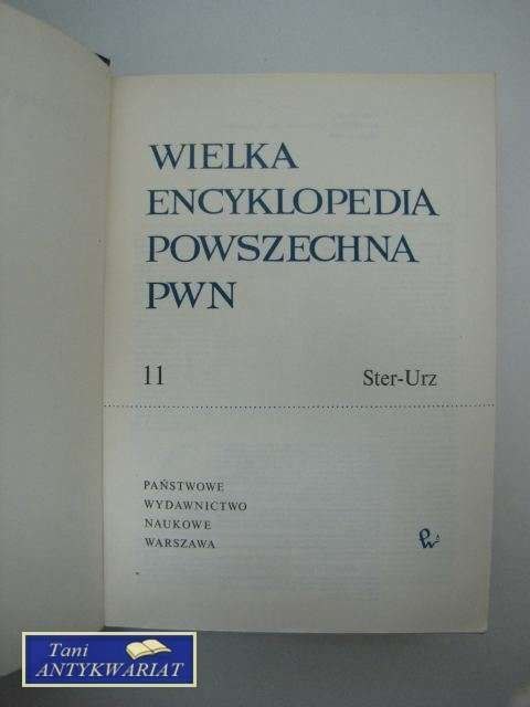 WIELKA ENCYKLOPEDIA POWSZECHNA TOM 11