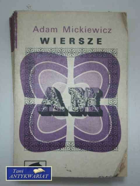 WIERSZE