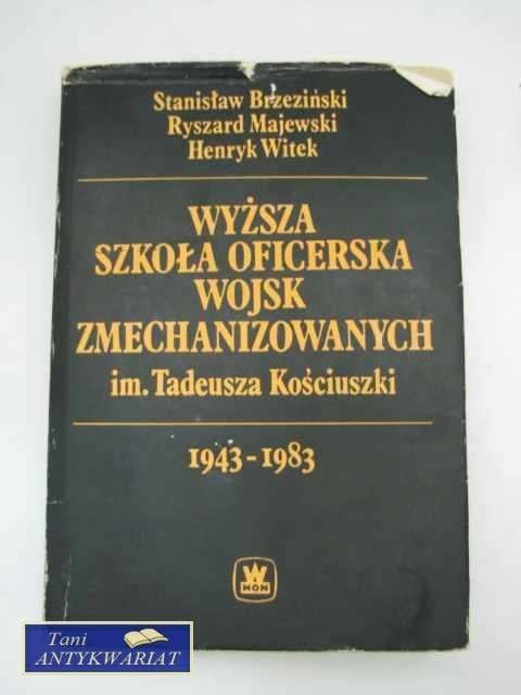 WYŻSZA SZKOŁA OFICERSKA