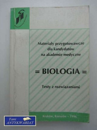 BIOLOGIA TESTY Z ROZWIĄZANIAMI
