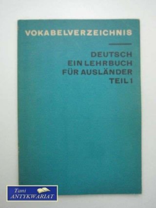 DEUTSCH EIN LEHRBUCH FUR ASLANDER część I