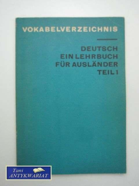 DEUTSCH EIN LEHRBUCH FUR ASLANDER część I