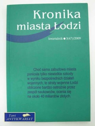 KRONIKA MIASTA ŁODZI