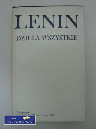 LENIN DZIEŁA WSZYSTKIE 54