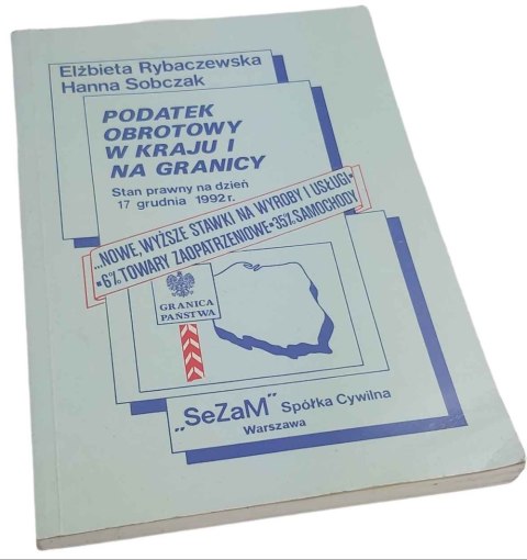 PODATEK OBROTOWY W KRAJU I NA GRANICY