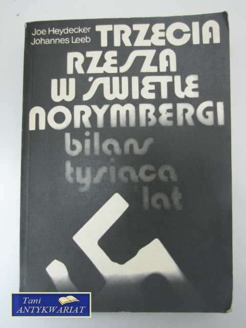 TRZECIA RZESZA W ŚWIECIE NORYMBERGII