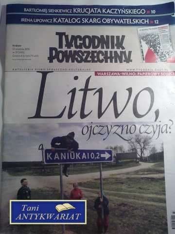 TYGODNIK POWSZECHNY 12 WRZEŚNIA 2010