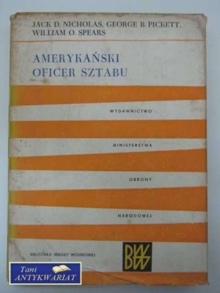 AMERYKAŃSKI OFICER SZTABU