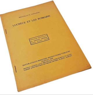 LUCRECE ET LES ROMAINS wyd. 1928 rok