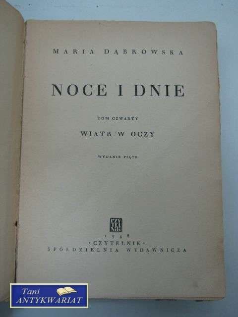 NOCE I DNIE TOM IV