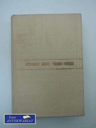 PODRĘCZNY SŁOWNIK POLSKO-FRANCUSKI