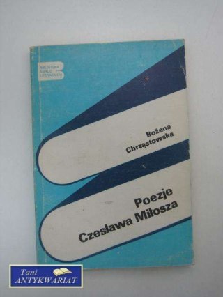 POEZJE CZESŁAWA MIŁOSZA