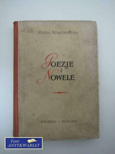 POEZJE I NOWELE