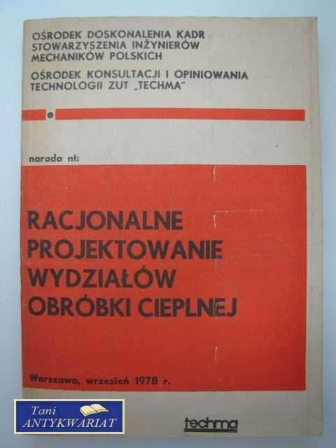 RACJONALNE PROJEKTOWANIE WYDZIAŁÓW