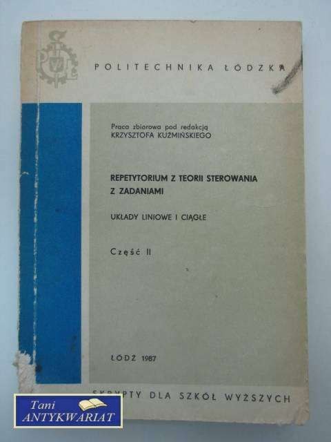 REPETYTORIUM Z TEORII STEROWANIA