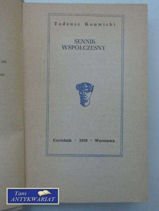 SENNIK WSPÓŁCZESNY