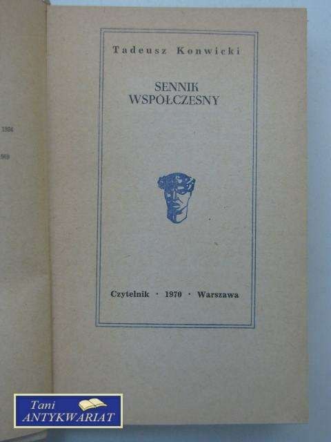 SENNIK WSPÓŁCZESNY