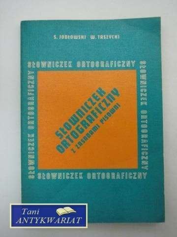 SŁOWNICZEK ORTOGRAFICZNY