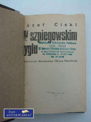 W SZPIEGOWSKIM TYGLU
