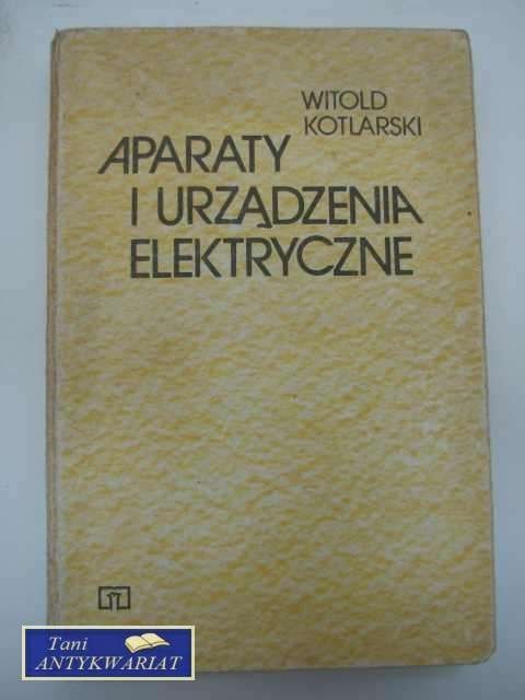 APARATY I URZĄDZENIA ELEKTRYCZNE