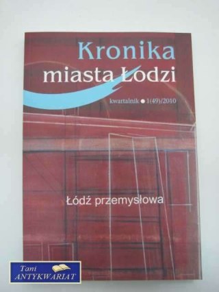 KRONIKA MIASTA ŁODZI