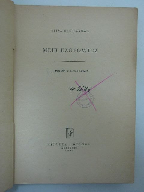 MEIR EZOFOWICZ