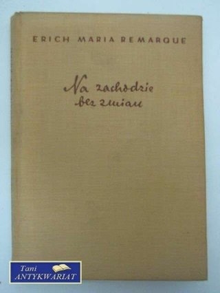 NA ZACHODZIE BEZ ZMIAN
