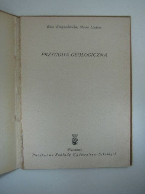 PRZYGODA GEOLOGICZNA