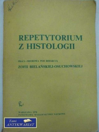 REPETYTORIUM Z HISTOLOGII