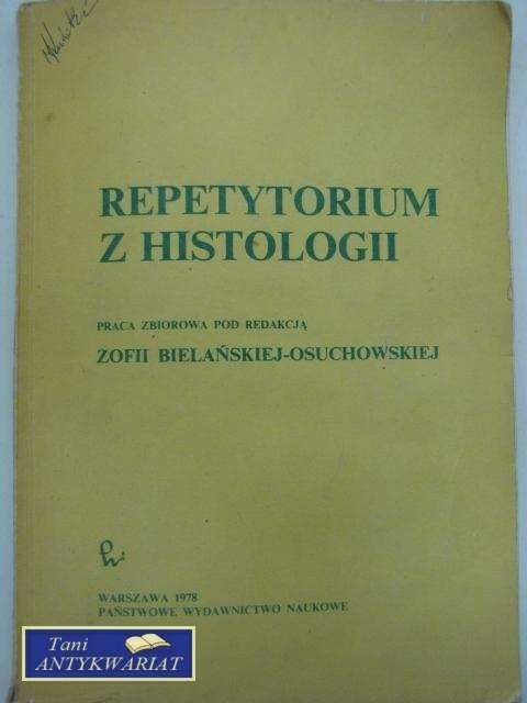 REPETYTORIUM Z HISTOLOGII