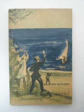 SAMOTNY BIAŁY ŻAGIEL