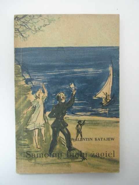 SAMOTNY BIAŁY ŻAGIEL
