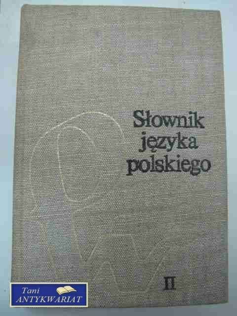SŁOWNIK JĘZYKA POLSKIEGO