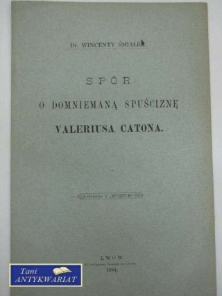 SPÓR O DOMNIEMANĄ SPUŚCIZNĘ