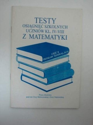 TESTY Z MATEMATYKI