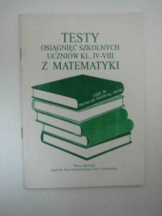 TESTY Z MATEMATYKI