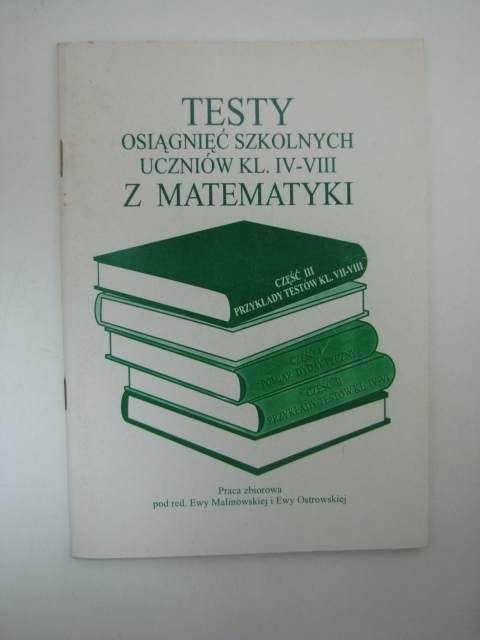 TESTY Z MATEMATYKI