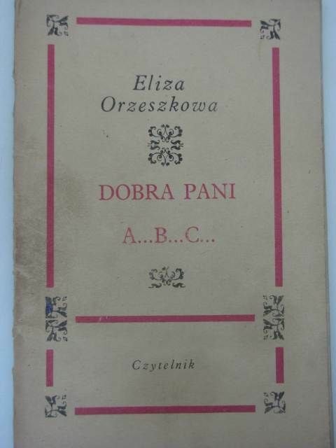 DOBRA PANI. A..B..C..