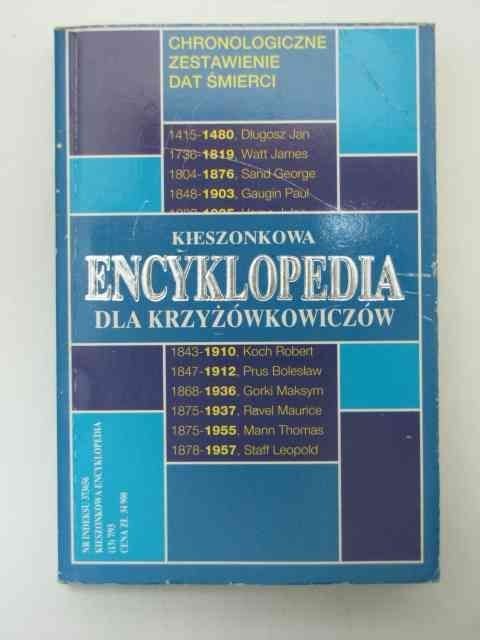 ENCYKLOPEDIA DLA KRZYŻÓWKOWICZÓW