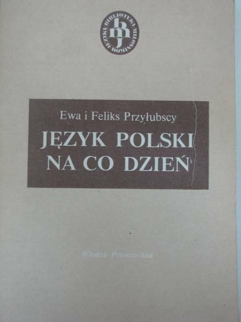 JĘZYK POLSKI NA CO DZIEŃ