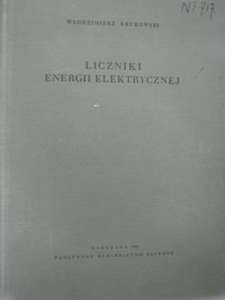 LICZNIKI ENERGII ELEKTRYCZNEJ